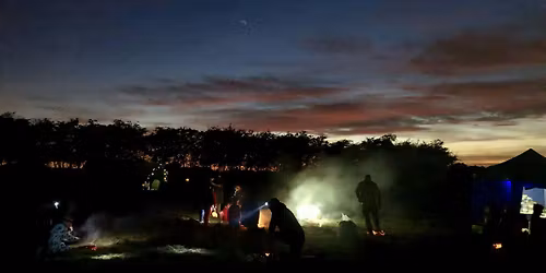 Family Autumn Wild Camp Out at Ryton Pools Country Park