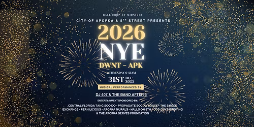 NYE on 5th Street Downtown Apopka