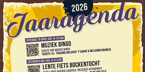 DKK 2026 Evenementoverzicht