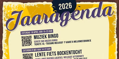 DKK 2026 Evenementoverzicht