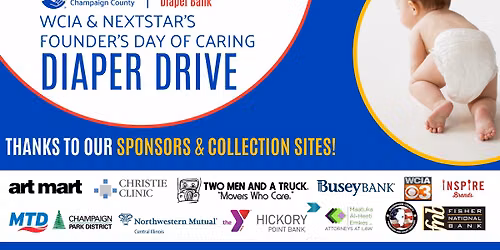 WCIA Founder's Day of Caring Diaper Drive