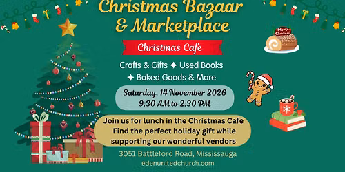 \u2728\ud83c\udf84 Annual Christmas Bazaar & Marketplace \ud83c\udf84\u2728
