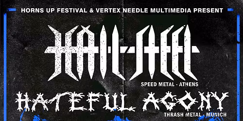 HATEFUL AGONY - HAILSTEEL - BLIZZARD @ Eightball club THESSALONIKI