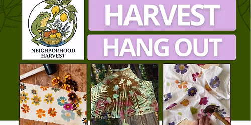 Canvas Mural Art: Harvest Hang out 