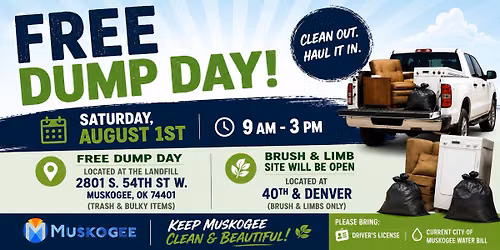 Free Dump Day - City of Muskogee
