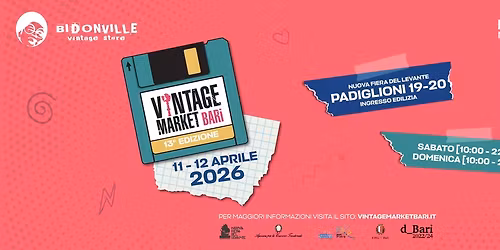 11-12\/04 VINTAGE MARKET BARI