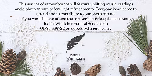 Christmas Memorial Services 2025