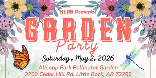 Garden Party! Keep Little Rock Beautiful Sculpture Dedication