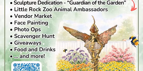 Garden Party! Keep Little Rock Beautiful Sculpture Dedication