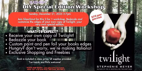Twilight DIY Special Edition Workshop and Viewing Party