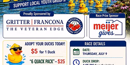 Yellow Duck Race Fundraiser