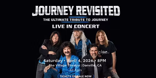 \ud83c\udfb8 Journey Revisited LIVE at The Village Theatre \ud83c\udfb6