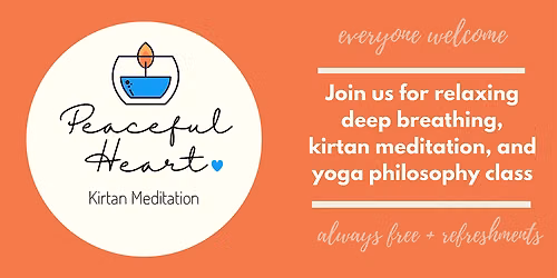 Free Meditation to De-stress & Relax on Campus- Yoga Nidra & Kirtan