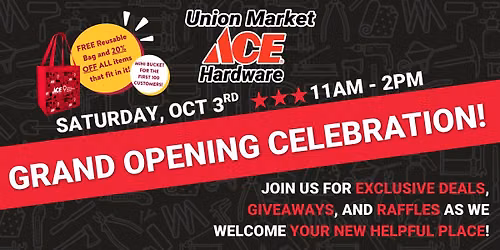 Union Market Ace Grand Opening Celebration