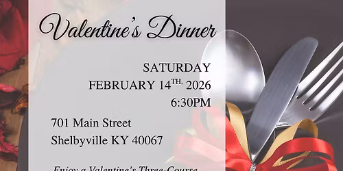 2026 Valentine\u2019s Dinner at The Mullberry