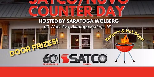 SATCO\/NUVO Counter Day Hosted by Saratoga Wolberg