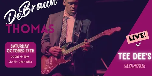 DeBraun Thomas Live At Tee Dees