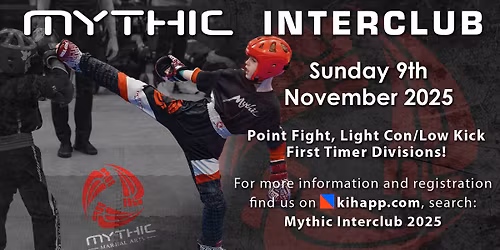 Mythic Martial Arts Interclub