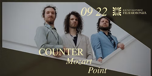 SEZONO ATIDARYMO KONCERTAS: CounterMozartPoint