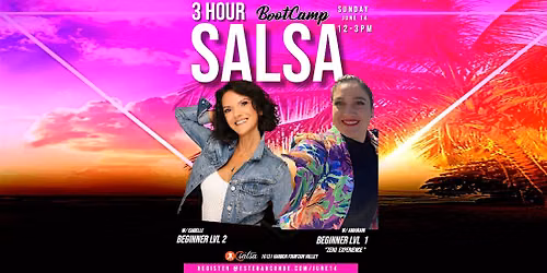 3 Hour Beginner Salsa Bootcamp in OC