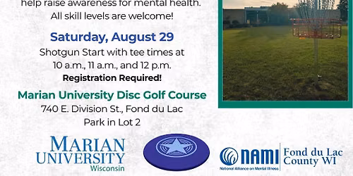 August Togetherness Event - Mental Health Awareness Disc Golf Outing