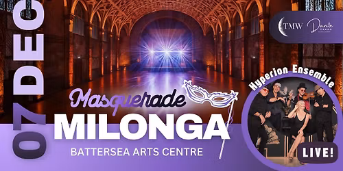Milonga at the Battersea Arts Centre
