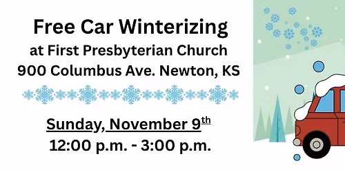 Free Car Winterizing @ First Presbyterian
