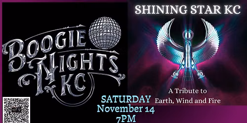 70s & 80s Rock and Disco with BOOGIE NIGHTS KC & SHINING STAR KC at Aztec Shawnee Theater