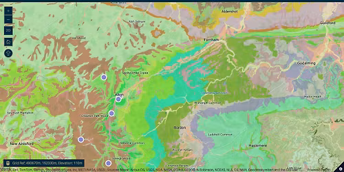 Alton Natural History Society talk - Geological evolution of the Surrey-Hampshire Border Country