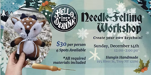 Needle-Felting Workshop