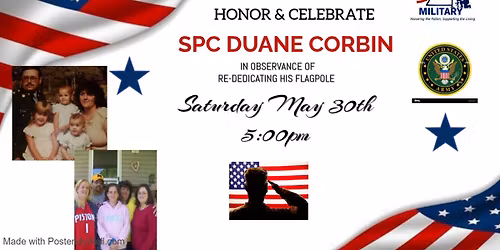 Ceremony for Duane Corbin