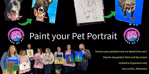 \ud83d\udc3e Paint Your Pet \u2013 A One-of-a-Kind Creative Day! \ud83d\udc3e