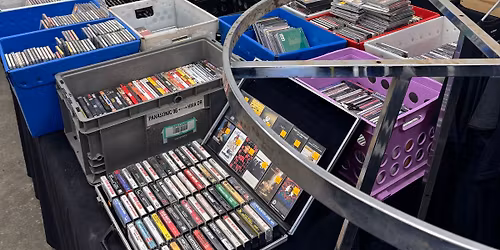 Used Media Warehouse Sale April 17th and 18th - Vinyl, CD's, Cassettes, VHS, and more!