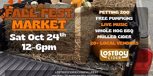 Lost Boy Cider Fall Fest 2026