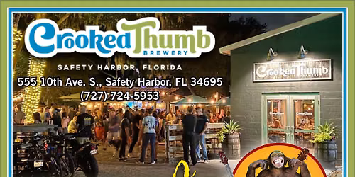 Carlos and Joe at the Crooked Thumb Brewery this Saturday!