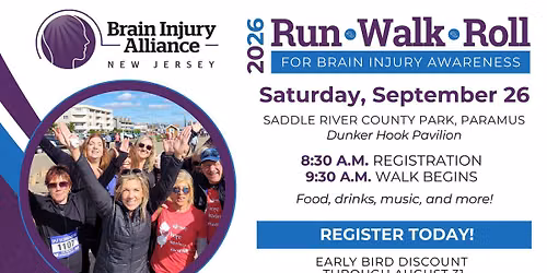 24th Annual Walk for Brain Injury Awareness - Paramus