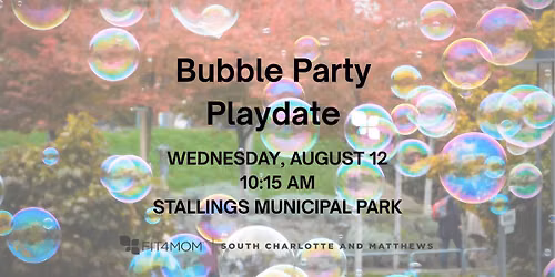 Playdate for Kids | Bubble Party!