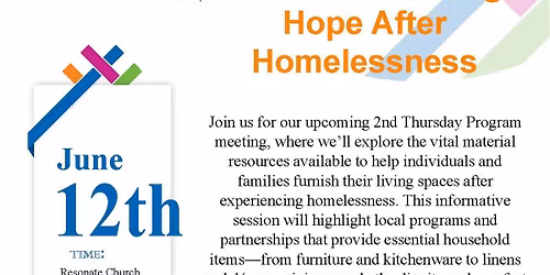 2nd Thursday Program Meeting