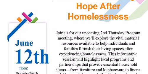 2nd Thursday Program Meeting