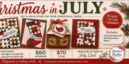 Christmas in July Workshop