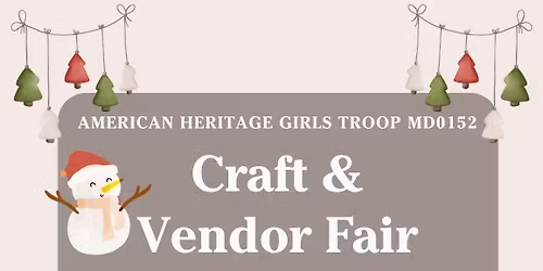 AHG Craft & Vendor Fair