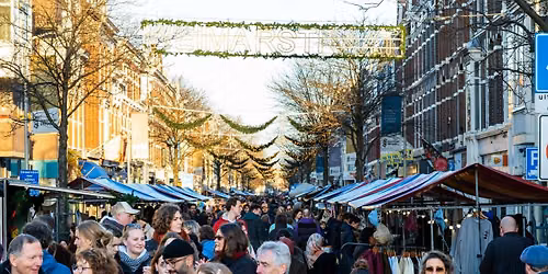 Winter Weimarkt — Weimarstraat, Den Haag, Nederland