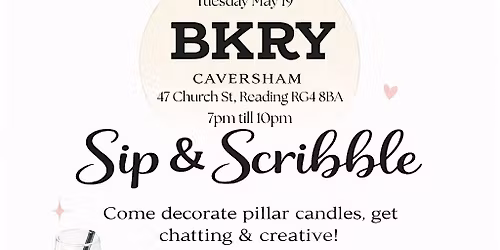 Sip & Scribble @BKRY