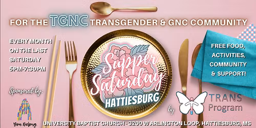 Supper Saturday: Hattiesburg!
