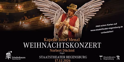 Weihnachtskonzert zugunsten Kinderbaum Regensburg feat. Norbert D\u00fcchtel