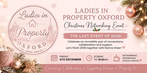 Ladies in Property Oxford - December