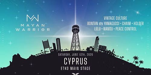 June 13: Mayan Warrior | Etko Cyprus