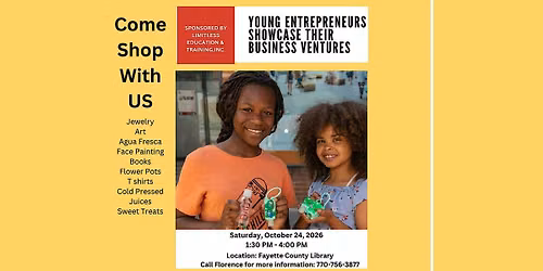Come Shop With Us Children\u2019s Business Fair