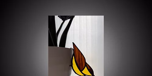 NEW! Hanging Suncatcher \u2013 Bird Leaded Glass Class