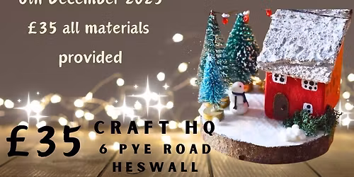 Christmas Cottage Workshop